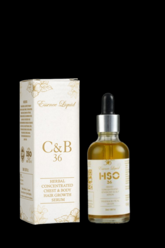 Chest & body hair growth serum (C&B 36) 30 ml