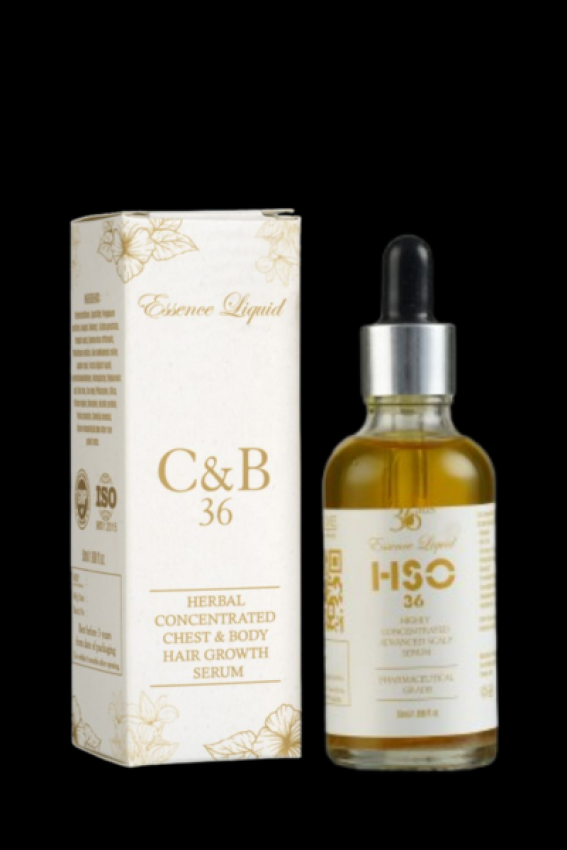 Chest & body hair growth serum (C&B 36) 50ml