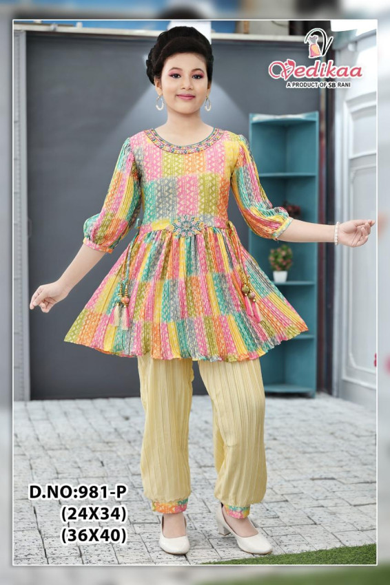 mix colour dress for girls