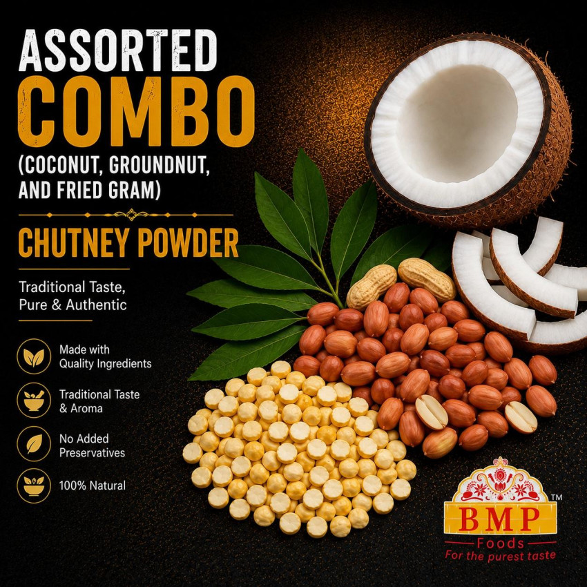 Bitmap Food Our Products | Homemade Chutney Powders, Masalas Millet Mixes | BMP Foods™