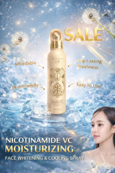 SHOW IDEA Nicotinamide VC Moisturizing Face Spray – Advanced Brightening, Cooling & Hydration Mist