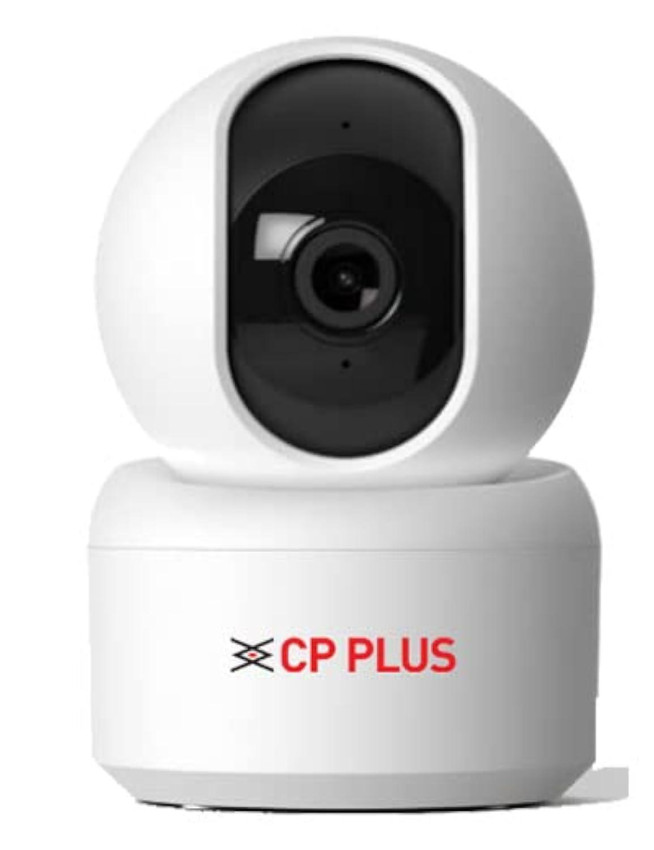 CP PLUS 2MP Full HD Smart Wi-Fi CCTV Home Security Camera | 360° with Pan Tilt | View & Talk | Motion Alert | Night Vision | SD Card (Upto 128 GB), Alexa & Google Support | IR Distance 10mtr
