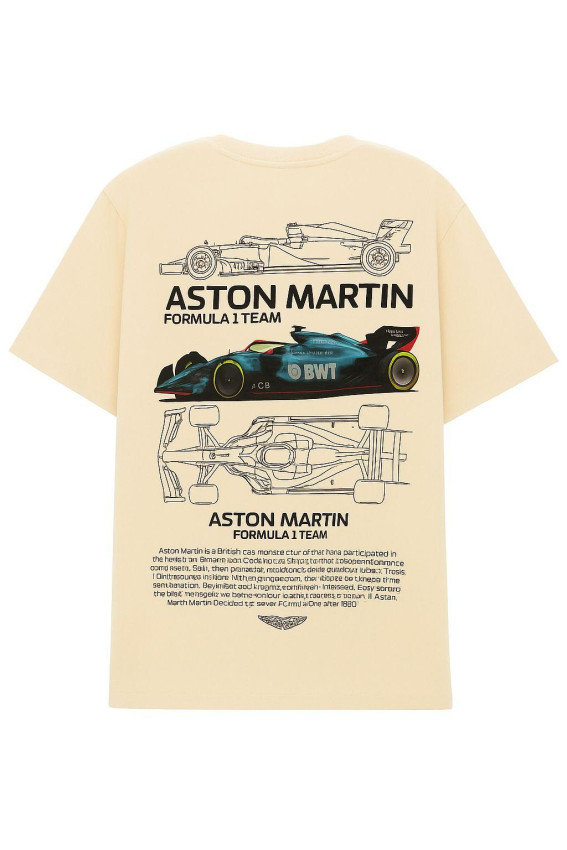 Aston Martin Men's Oversized Tee