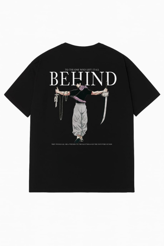Behind Men's Oversized Tee