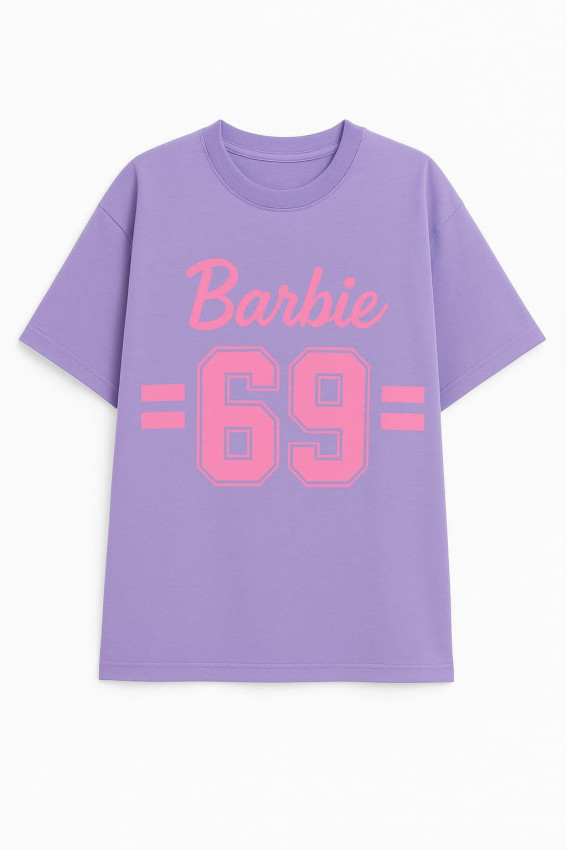 Barbie Girl's Oversized Tee