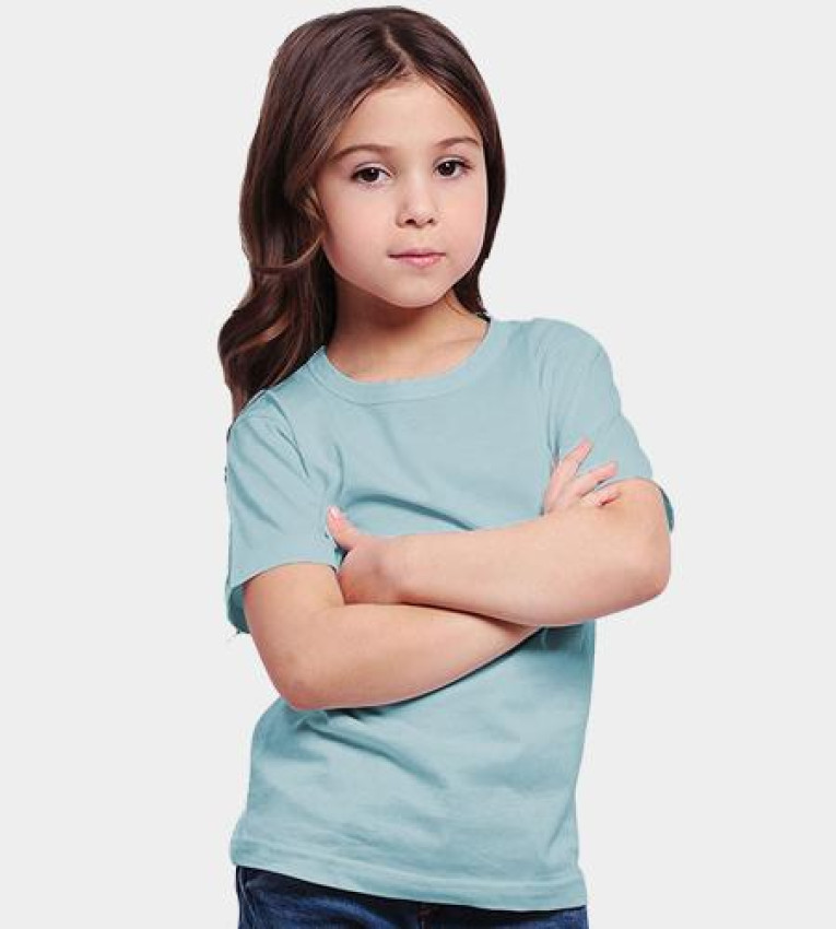 Girl Kid Tees(Blue)