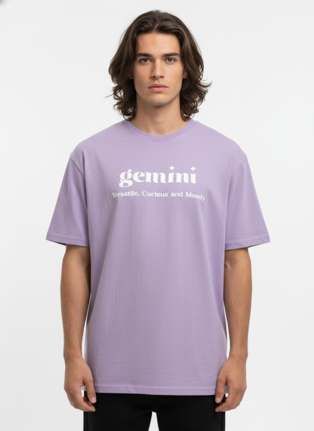 Zodiac Gemini Men's Oversized Tees