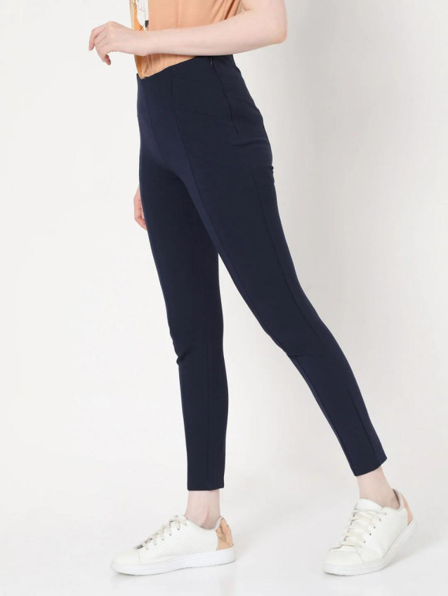 Women's Bottom Wear: Regular-fit(High-Rise)