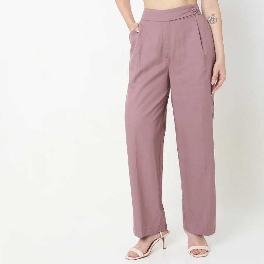 Women's Bottom Wear: Regular-fit(Mid-Rise)