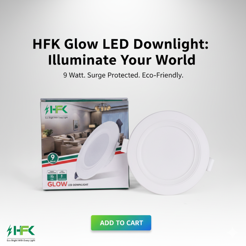 9 Watt Concealed Light 2 Years Warranty