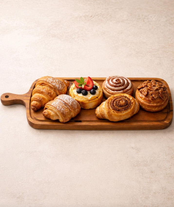 Artisanal Long Wooden Serving Platter