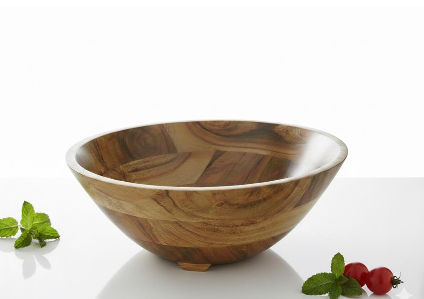 Wooden Bowl- Swirl Pattern
