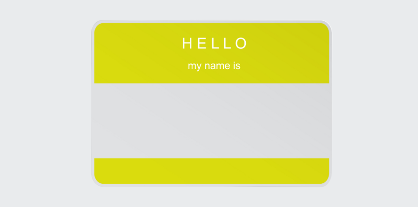 Name Tags Products