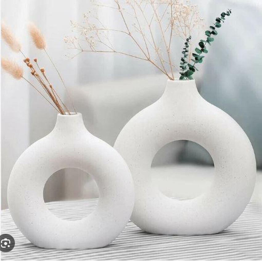Ceramic Donut Vases