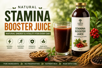Natural Stamina Booster Juice for Daily Energy and Vitality
