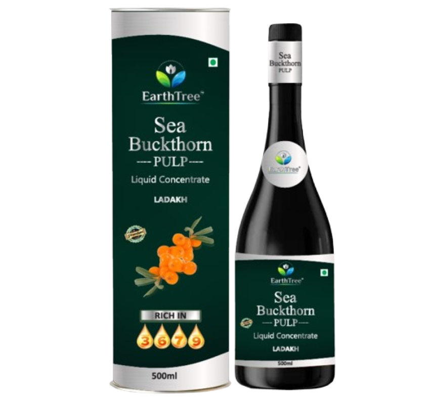 Sea Buckthorn Pulp Juice (500 ML)