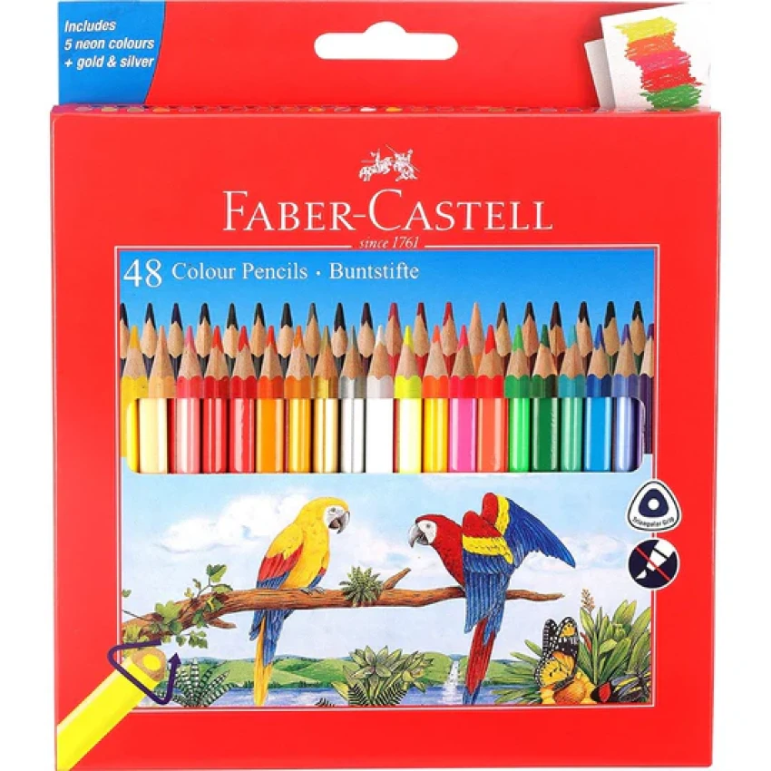 Faber-Castell 48 Colour Pencil Set