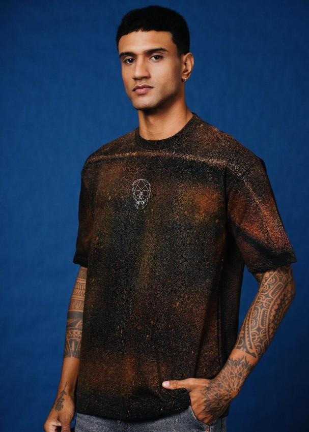 acid spot bleach Oversize T-shirt