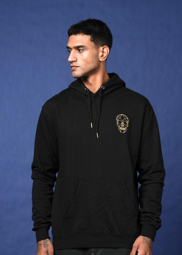 Gold Embroided Hoodie
