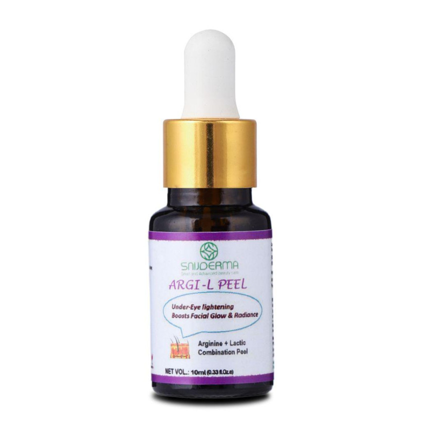 Snijderma ARGI-L Peel | Professional Arginine & Lactic Acid Peel for Under Eye Brightening | 10ml
