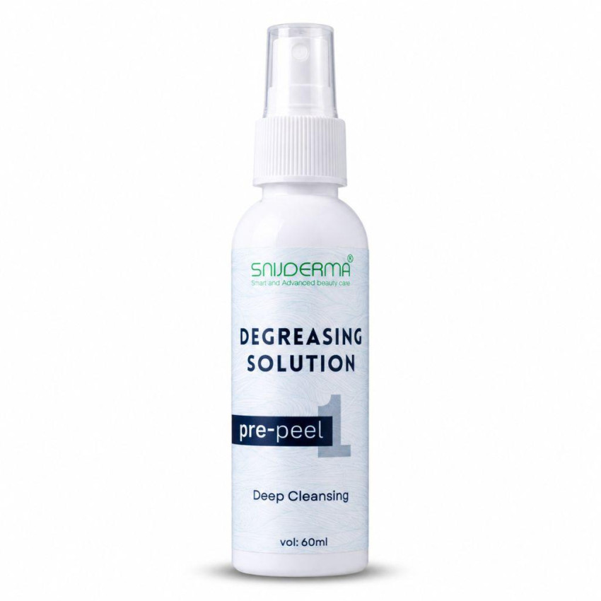 SNIJDERMA Degreasing Solution – Professional Pre Peel Skin Prep Spray for Chemical Peels & Deep Cleansing (60ml)