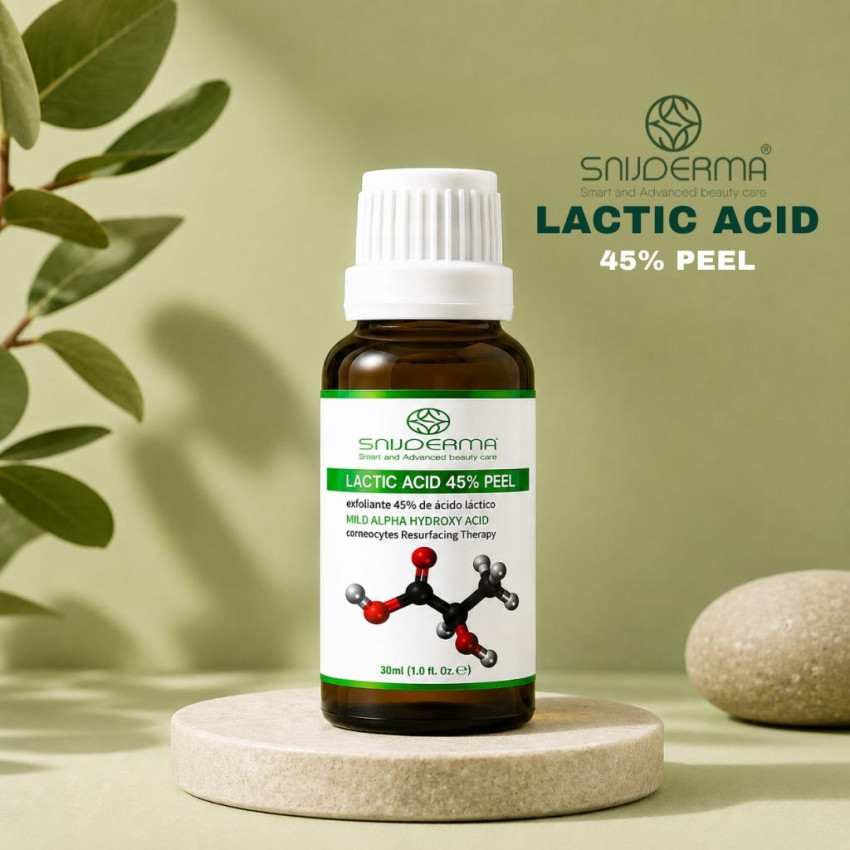 Lactic Acid 45% Peel – Professional Skin Brightening & Hydration Peel | Snijderma 30ml