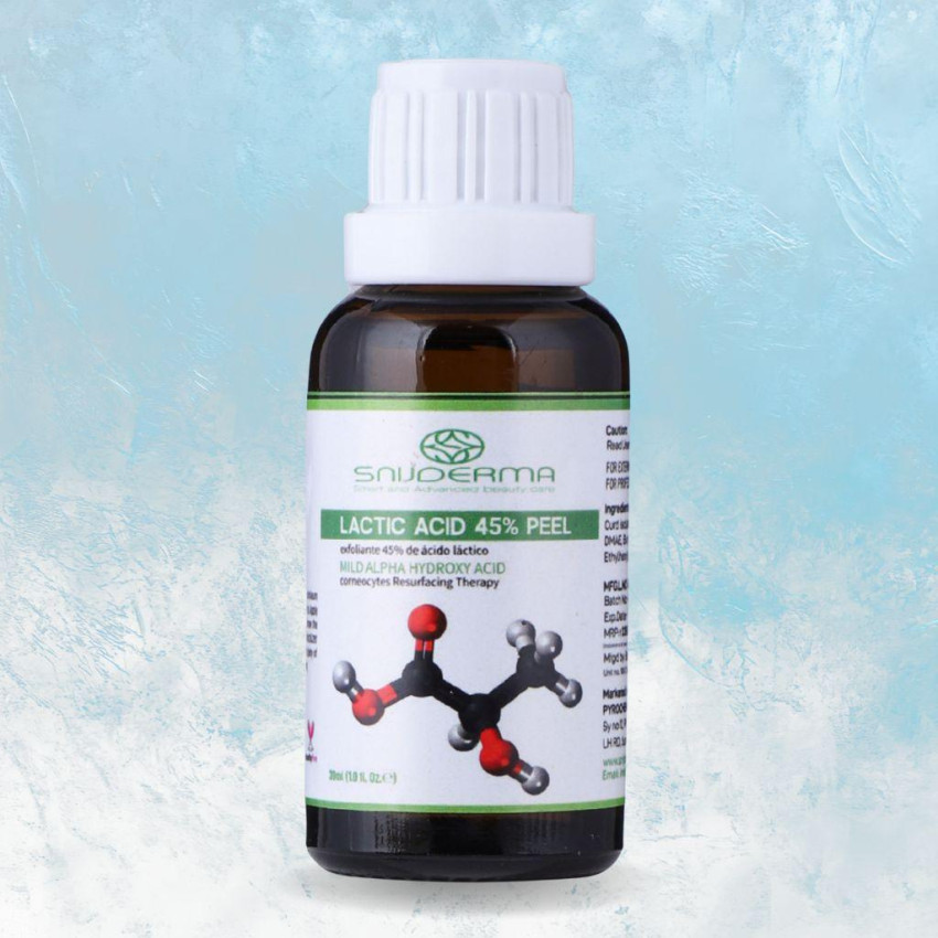 Lactic Acid 45% Peel – Professional Skin Brightening & Hydration Peel | Snijderma 30ml