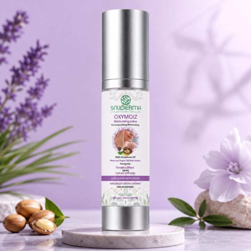 Oxymoise Moisturiser 50 g – 48 Hr Hydration with Hyaluronic Acid, Pentavitin & Shea Butter | Snijderma