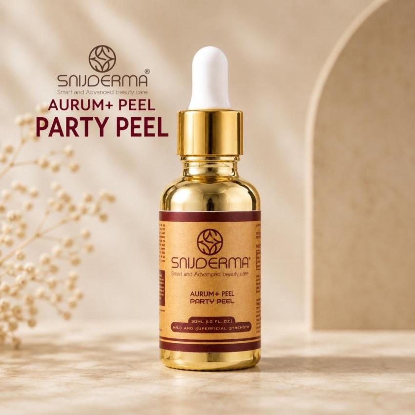 SNIJDERMA Aurum+ Peel (Party Peel) – Instant Glow & Brightening Peel | 30 mL