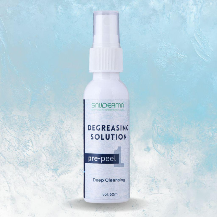 SNIJDERMA Degreasing Solution – Professional Pre Peel Skin Prep Spray for Chemical Peels & Deep Cleansing (60ml)