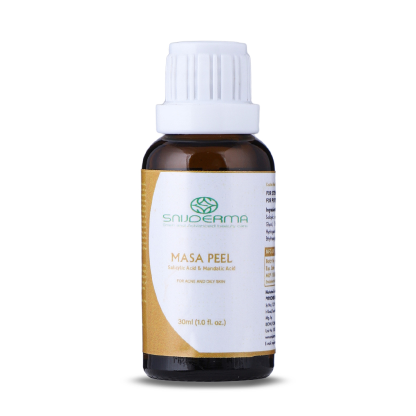 Snijderma MASA Peel 30ml – Advanced Chemical Peel with Salicylic, Mandelic & Lactic Acid for Acne, Pigmentation & Radiance