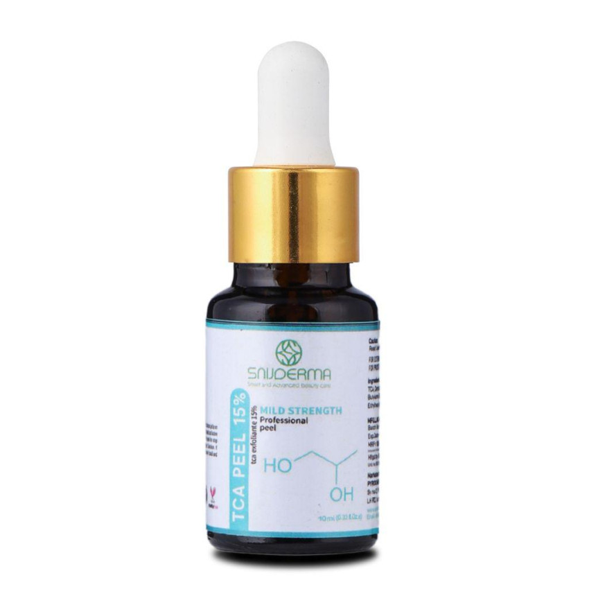 Snijderma TCA 15% Peel | Professional Mild Strength TCA Chemical Peel for Skin Resurfacing & Pigmentation Care | 10ml