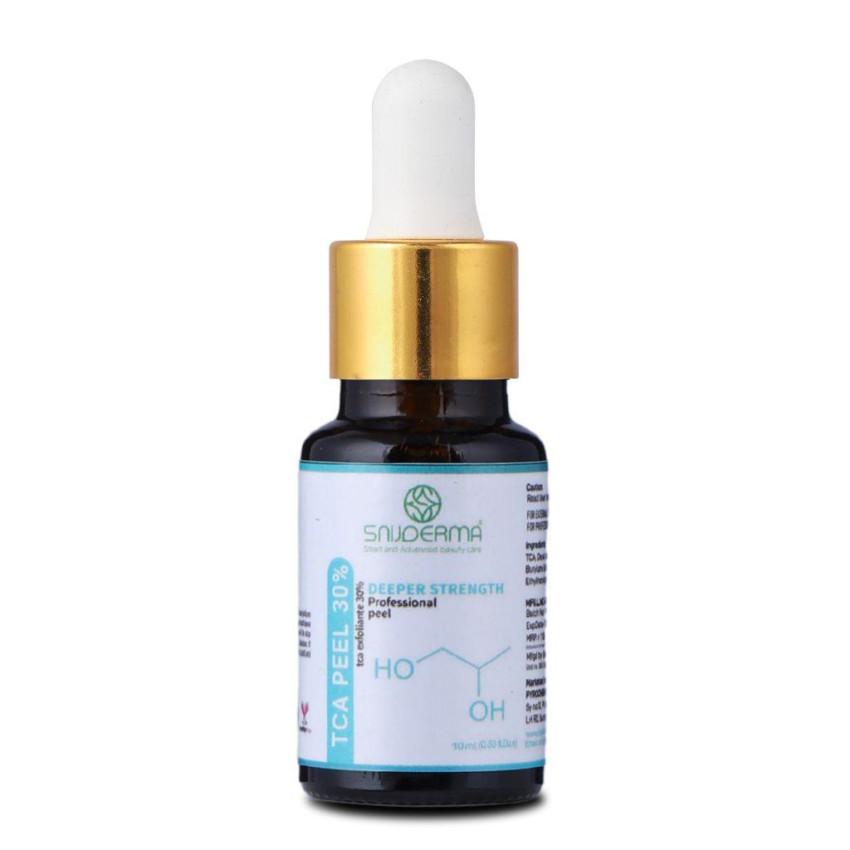Snijderma TCA 30% Peel | Professional Deep Strength TCA Chemical Peel for Advanced Skin Resurfacing | 10ml