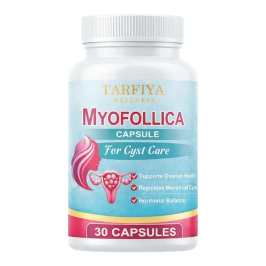 Myofollica Capsule | Cyst Care, Ovarian Health & Hormonal Balance | 30 Capsules