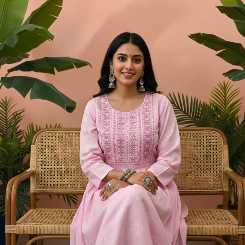 Rayon Umbrella Kurti