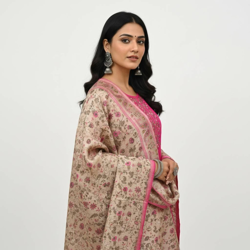 Vichitra Silk 3-Piece Set