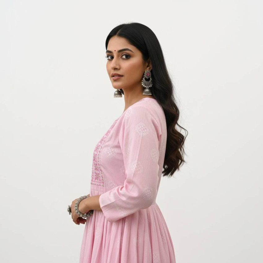 Rayon Umbrella Kurti