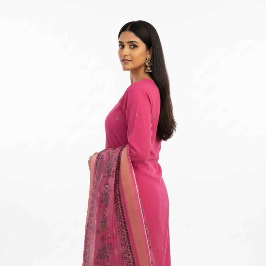 Vichitra Silk 3-Piece Set