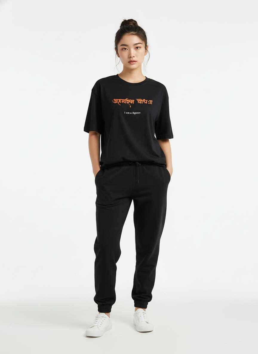 Sanskrit Edition Oversized Tees