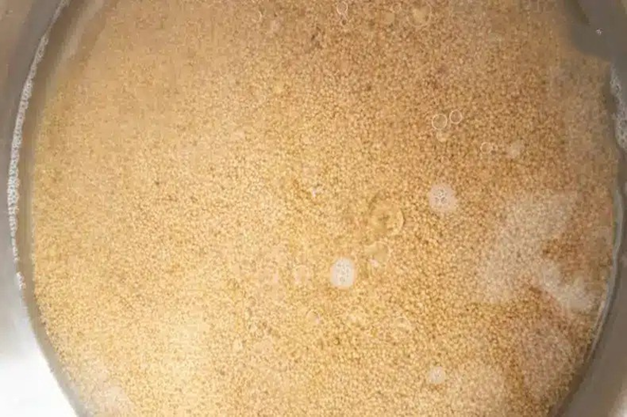 Soaking Millets