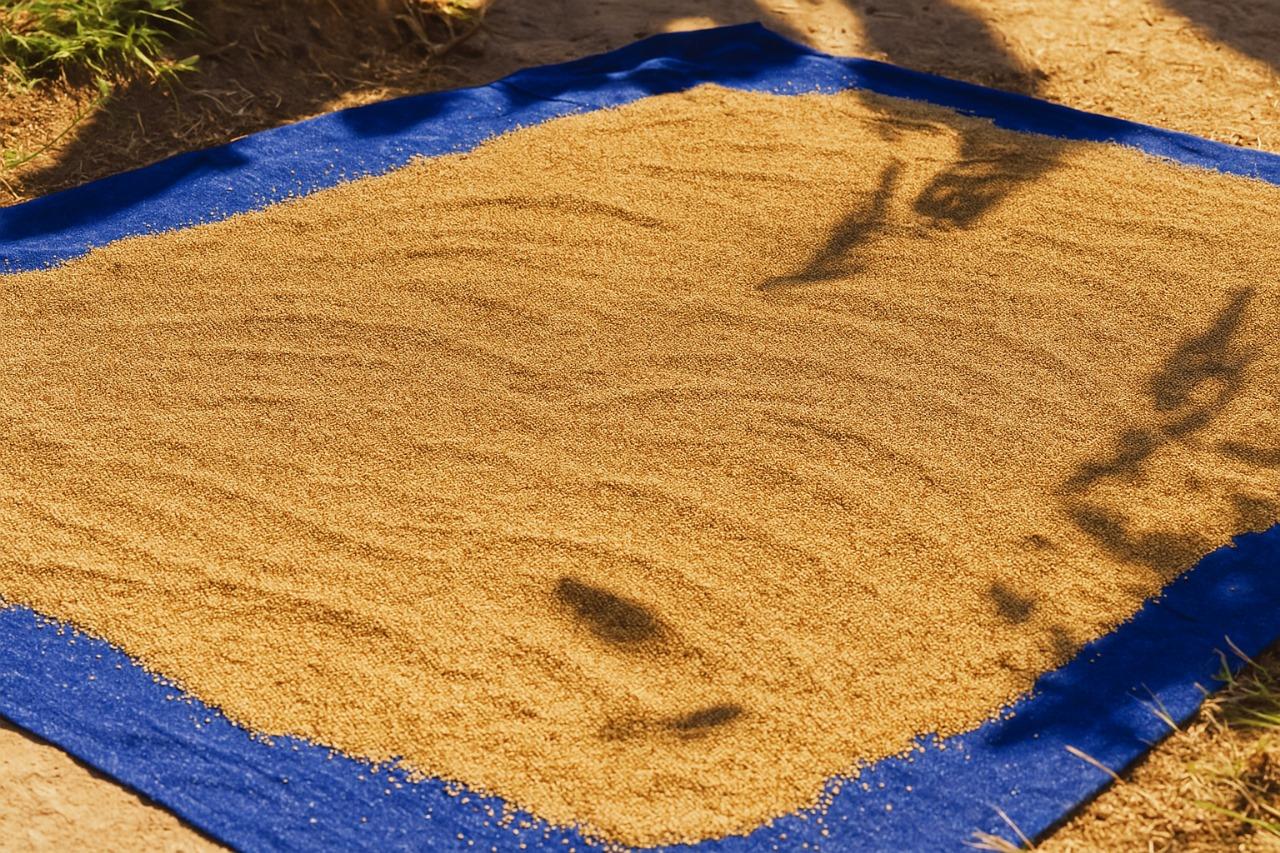 Sundrying Millets