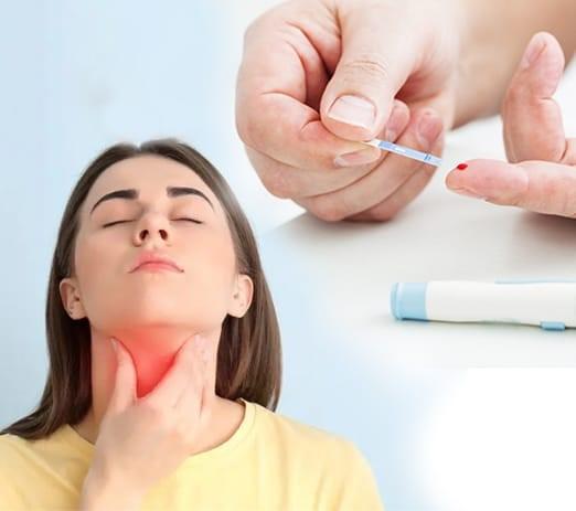 Herbal support for diabetes and thyroid disorders