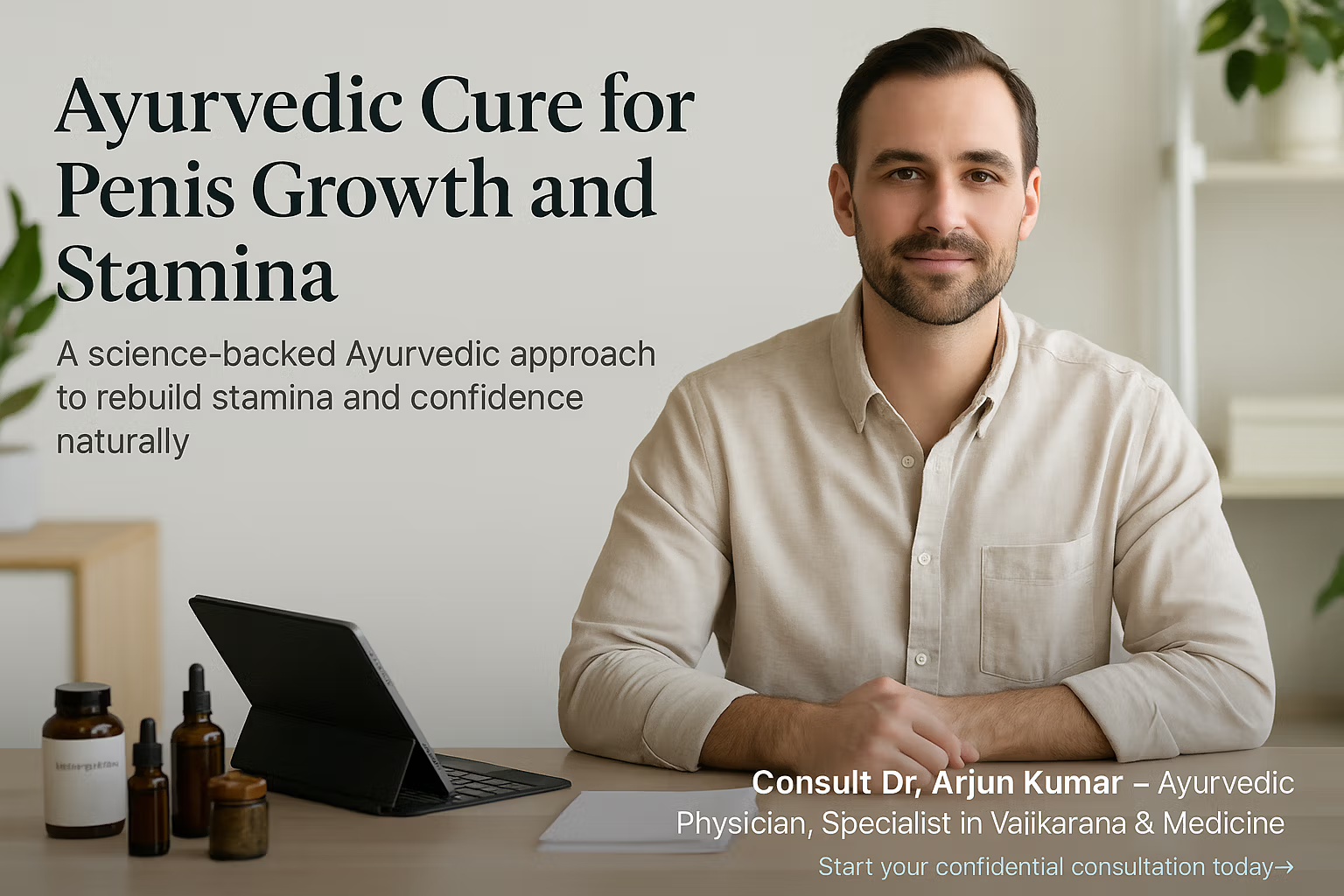 Doctor smiling in clinic