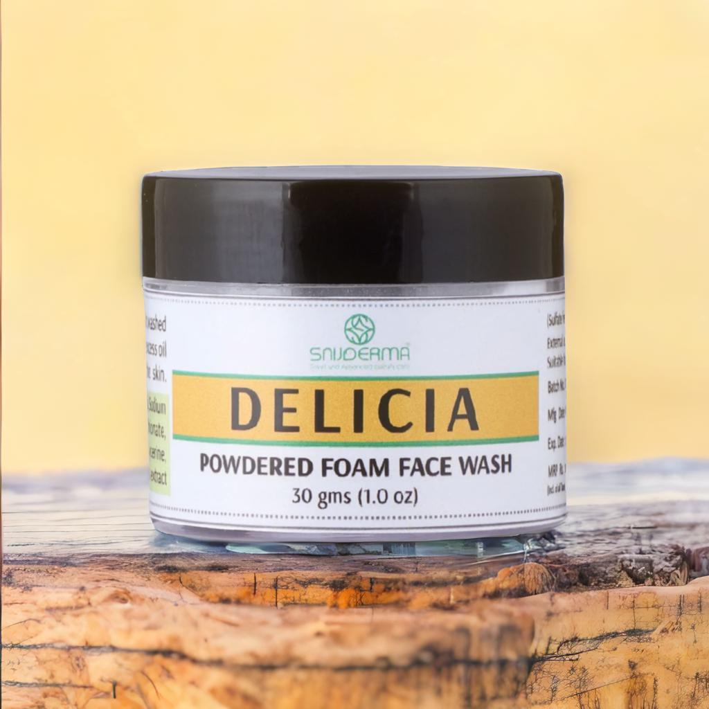 Powder Foam Face Wash for Gentle Cleansing and Fresh Skin