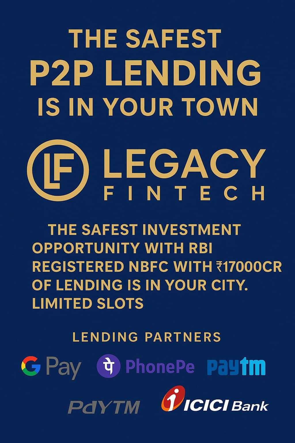 Legacy Fintech P2P Lending