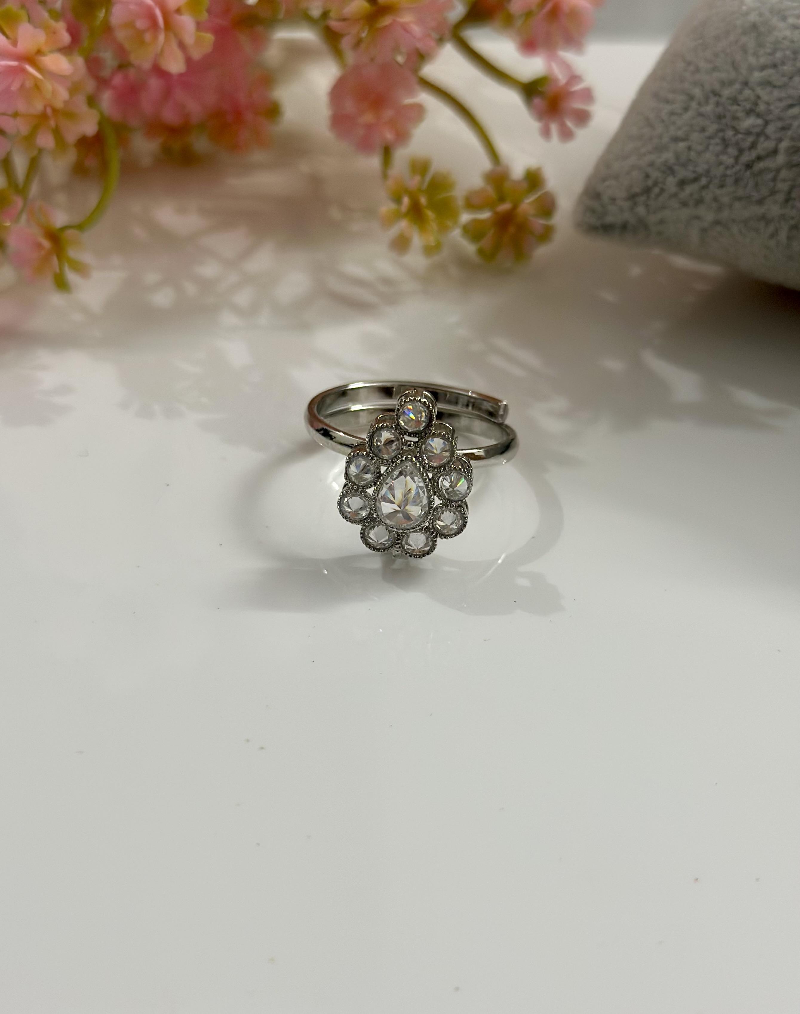 Crystal Bloom Ring