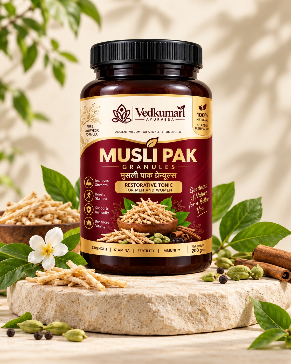 Musli Pak Granules 200 gm