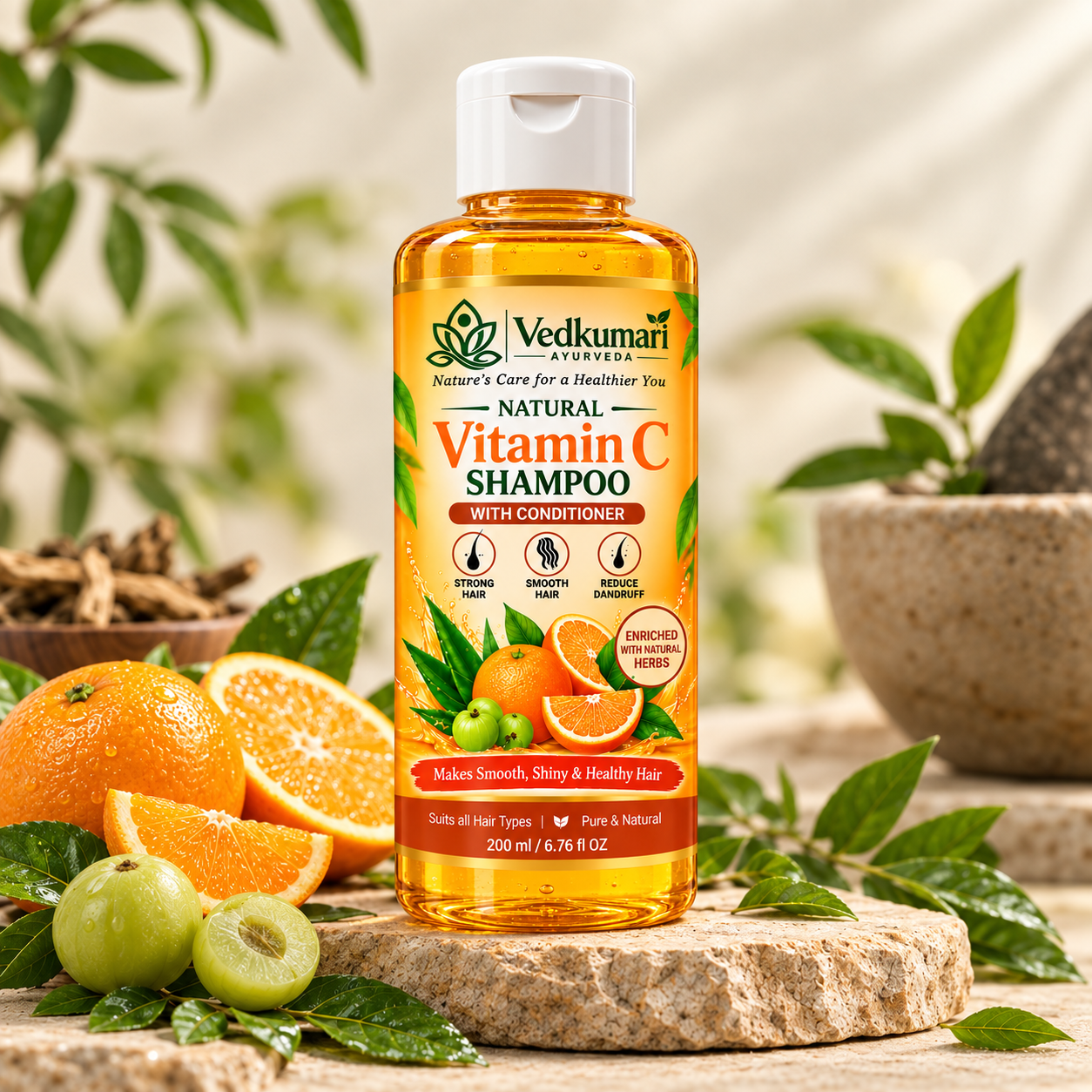 Natural Vitamin-C Shampoo 200ml